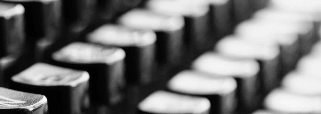 office keys typewriter letters